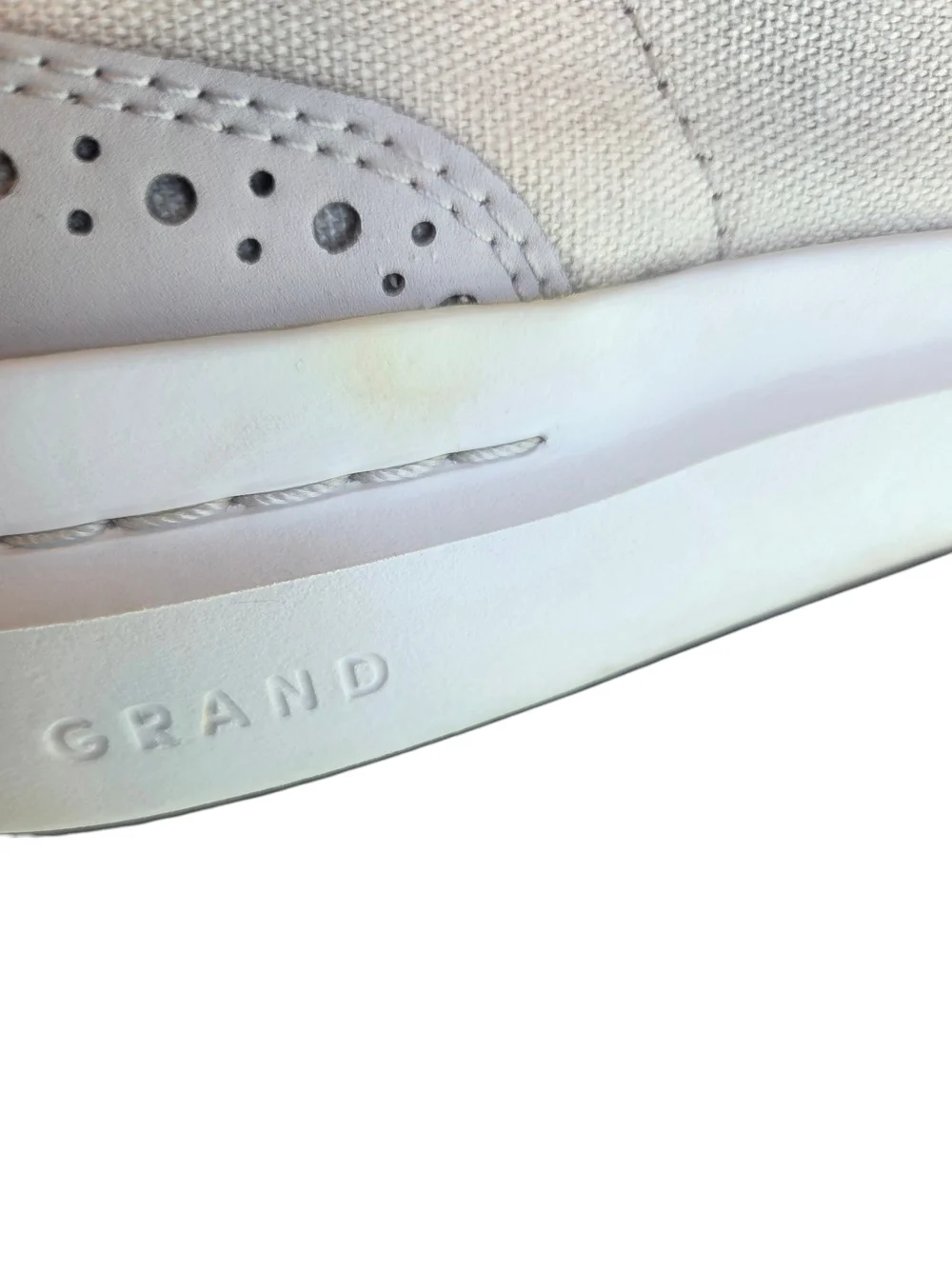 Cole Haan Grand Pro Rally Canvas T-Toe Sneakers Sz 10.5